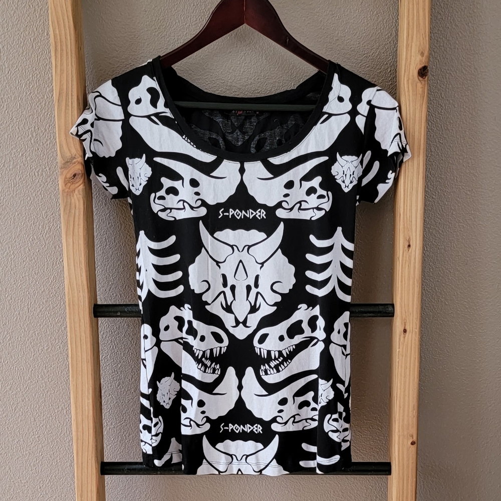 Dinosaur Bone Graphic Tee